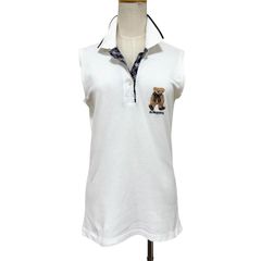 中古 バーバリーズBurberrysノースリーブポロシャツクリーニング済み