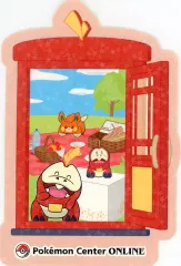 【中古】シール・ステッカー ホゲータ(レアVer.) おとどけ!ステッカー 「ポケットモンスター」 ポケモンセンターオンライン ミニゲーム ピカチュウ賞