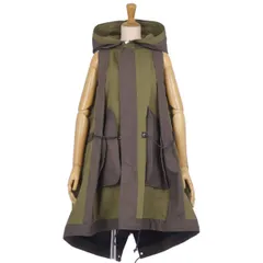 美品 サカイ Sacai 24SS Taffeta Hooded Vest 24のサムネイル