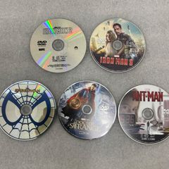 【NPA】MARVELマーベル DVD 5作品 ディスクのみ