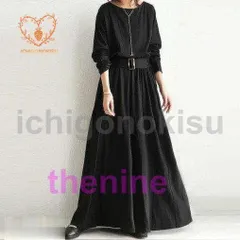 ワンピース レディース ロングワンピース 黒ワンピ 秋 秋冬 40代 50代 マキシ丈ワンピース 通勤着 Aライン 20代 30代 上品 ベイル付き