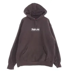 Supreme シュプリーム 21AW Box Logo Hooded Sweatshirt ボックスロゴ フーデット スウェット パーカー ブラウン系 M【中古】