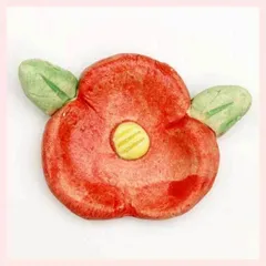 （５Ｐセット）美濃焼　福箸置　椿　※陶器,ユニーク,高級感,高品質,日本製,レトロモダン,かわいい,可愛い,おしゃれ,お祝い事,新春,お正月,宴会,新年会,招福,手描き,和柄,おもてなし,御膳,箸置き　◎2セット目以上大幅値引き対象商品♪