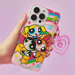 ☆輸入☆パワーパフガールズ　powerpuff girls ハートiPhoneケース