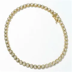 2025年最新】k18YGフリーダイヤモンドブレスレットの人気アイテム  