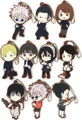 【中古】キーホルダー 全10種セット ラバーチャーム きゅんキャラいらすとれーしょんず 「一番くじ 呪術廻戦 懐玉・玉折 ～弐～」 G賞