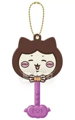 【中古】食玩 キーホルダー 2.ハチワレ 「ロリポップチョコチャーム ちいかわ みんなで黒猫」