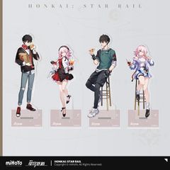 崩壊：スターレイル・公式　アクリルスタンド（美味啓航）丹恒A　三月なのかA　丹恒B　三月なのかB