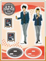 【中古】アクリルスタンド・アクリルパネル D.黒尾＆孤爪 アクリルスタンド 「ハイキュー!!」