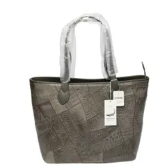 クロコダイル LB-7001 トートバッグ ブラウン CROCODILE 天ファスナ