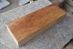 アウトレット ケヤキ(欅)の一枚板 長さ約41cm 幅約13.4cm 厚さ約6.7cm DIY用 Z654