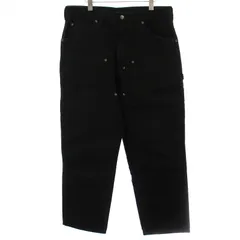 ディッキーズ Dickies ダブルニー ワーク パンツ デニム 36 黒 ブラック /DK