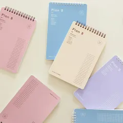 【在庫処分】Violet) (Lavender 韓国 スケジュール帳 ノート 勉強 100日スタディプランナー - v.2 Planner Study B Plan 7321DESIGN