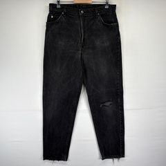 90s Levi's 550 USA製 ブラックデニム フェード W36 - メルカリ