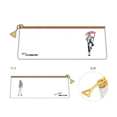 【パワー＆ニャーコ柄】チェンソーマン　ゆるスタミニ　ペンケース　4901772398042　Chainsaw Man　pen case
