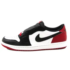 【極美品】名品　NIKE AIR JORDAN 1 LOW OG つま黒 Sneaker Introduction] NIKE AIR JORDAN 1 Low Black Toe