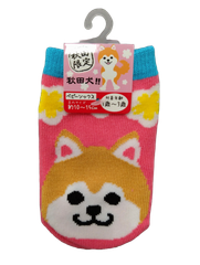 秋田限定🌟秋田犬！ベビーソックス10～15cm🌟1～3歳🌟あきたいぬくつした