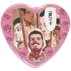 【中古】バッジ・ピンズ 集合(愛です) 「ゴールデンカムイ 鶴見篤四郎の『愛です』缶バッジコレクション」