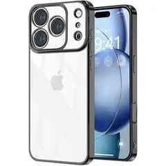 iPhone 17 Pro 用 ケース クリア 黄変防止 耐衝撃 衝撃吸収 TPU素材 アイフォン17Pro 保護カバー 透明 薄型 軽量 全面保護 シリコン 傷つけ防止 指紋防止 落下防止 防塵 黄ばみにくい iPhone 17 Pro 用 携帯