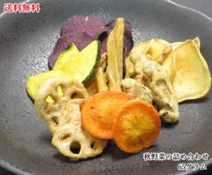 【セール開催中！】大地の生菓 7種類の根菜とお芋の秋野菜チップス 65g 野菜スナック お菓子 クリスマス ギフト プレゼント 人気 おやつ こども ドライフルーツ 送料無料