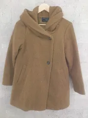 ■ URBAN RESEARCH DOORS アーバンリサーチ ドアーズ フード 長袖 コート FREE キャメル *  【1002799913140】