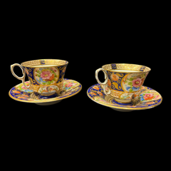 Crown Staffordshire カップ&ソーサーセット（2客）クラウンスタッフォードシャー