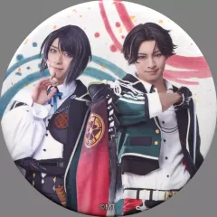 【中古】バッジ・ピンズ 笹森裕貴＆立花裕大(松井江＆豊前江) ブラインド缶バッジ(戦闘ver.) 「ミュージカル『刀剣乱舞』 ～静かの海のパライソ～」