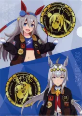 【中古】クリアファイル タマモクロス＆オグリキャップ A4クリアファイル 「ウマ娘 プリティーダービー×サントリーBOSS」 対象商品購入特典