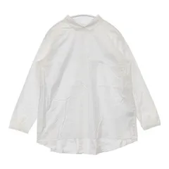 STAMP AND DIARY バックプリーツ ブラウス シャツ ホワイト レディース スタンプ アンド ダイアリー【中古】5-0824M∞