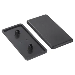 uxcell 10個 押出成形エンドキャップナイロン 40x80mm Tスロットアルミニウムプロファイル4080ヨーロッパ標準エンドキャップ押出プラグ トロリー フィッシュタンクラ ック ストレージラ ック 黒色