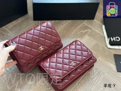 【今日特価】Chanel WOC Upgraded Lambskin Fortune Bag シャネル WOC ラムスキン アップグレード版 フォーチュンバッグ