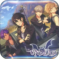【中古】バッジ・ピンズ UNDEAD スクエア缶バッジ 「CD あんさんぶるスターズ! ユニットソングCD 2nd vol.01 UNDEAD」 アニメイト購入特典