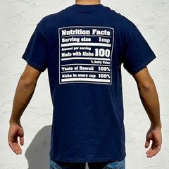 ★2025新作★人気★希少品 LION COFFEE NUTRITION LABEL  ネイビー S~XLサイズ 送料無料 SST-LC-NLNV