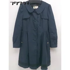 ◇ ◎ Feroux フェルゥ 長袖 コート サイズ2 ネイビー レディース  【中古】 【1106230004616】