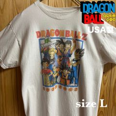 【古着】DRAGON BALL(ドラゴンボール)半袖Tシャツ L 白 00's ヴィンテージ USA製 アニメTシャツ 超レア