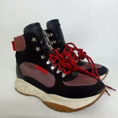 JIMMY CHOO ジミーチュウ ハイカットスニーカー シューズ ブーツ ストリートファッション