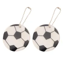 新品 [ｂｅｌｌａｒｉｎｏ] 反射キーホルダー リフレクター 反射板 キーホルダー セット サッカーボール 蛍光 子供用 安全 セット