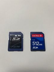 SDカード　256MB&512MB