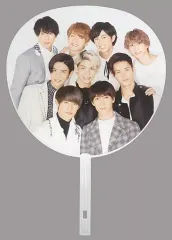 【中古】うちわ Snow Man ジャンボうちわ 「ジャニーズカウントダウン 2019-2020」