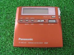 【1445】Panasonic SJ-MR240 MDプレーヤー ジャンク