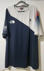THE NORTH FACE(ザ・ノース・フェイス) 東京 パラリンピック チームコリア 選手 支給品 半袖 トレーニング トップ #빅사이즈