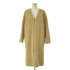 【6(ROKU)UNITEDARROWS】1625-260-3684 V-NECK FAKE FUR COATコート