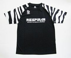 RESPIRAR レスピラール RS18S328 サッカー プラクティスシャツ ブラック M