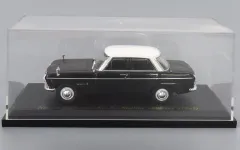 【中古】ミニカー [単品] 1/43 Skyline 2000GT 1965(ブラック×ホワイト) 「日産名車コレクション全国版 VOL.8」 同梱品