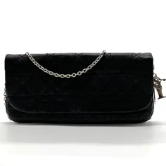 【美品】ディオール　レディディオール　ショルダーバッグ　チェーンウォレット ディオール(Dior)ディオール チェーンウォレット ショルダー