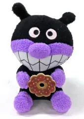 【中古】ぬいぐるみ ばいきんまん ころふわ ドーナツ大好きぬいぐるみVer.2 「それいけ!アンパンマン」