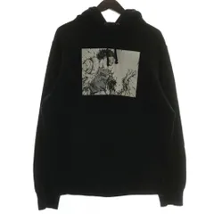 シュプリーム SUPREME 17AW AKIRA Arm Hooded Sweatshirt パーカー スウェット 長袖 裏起毛 プルオーバー ロゴ プリント M 黒 ブラック /XZ ■GY42のサムネイル