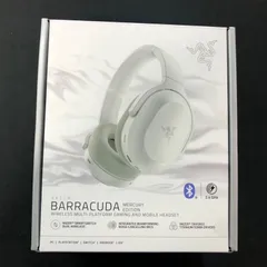 【新品】Barracuda Mercury White RZ04-03790200-R3M1 [ワイヤレス（Bluetooth＋USB-C）ゲーミングヘッドセット]