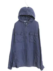 【お得なクーポン配布中!】 00s トミーヒルフィガー 100% リネン パーカー ジャケット メンズ XL 古着 00年代 オールド TOMMY HILFIGER フード プルオーバー ブルゾン