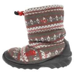 THE NORTH FACE (ザノースフェイス) NUPTSE BOOTIE ヌプシ ブーティ ショートブーツ グレー US8/26cm ASCW QX4 TC0F